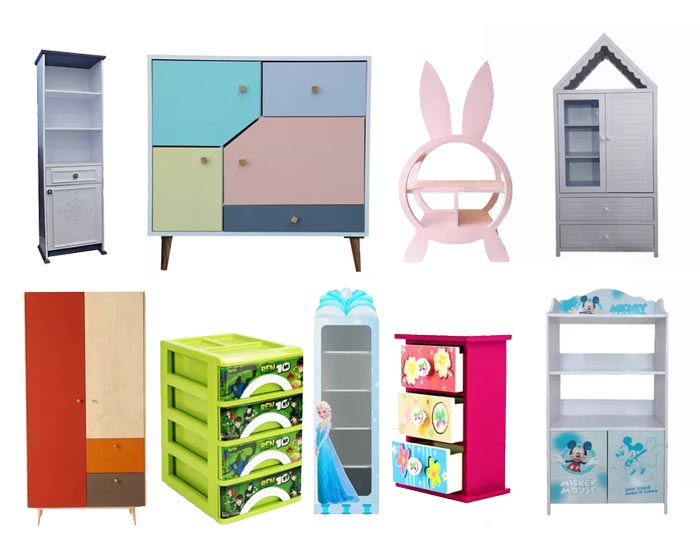 بهترین مدلهای کمد و دراور کودک