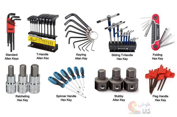 خرید بهترین مدلهای آچار آلن