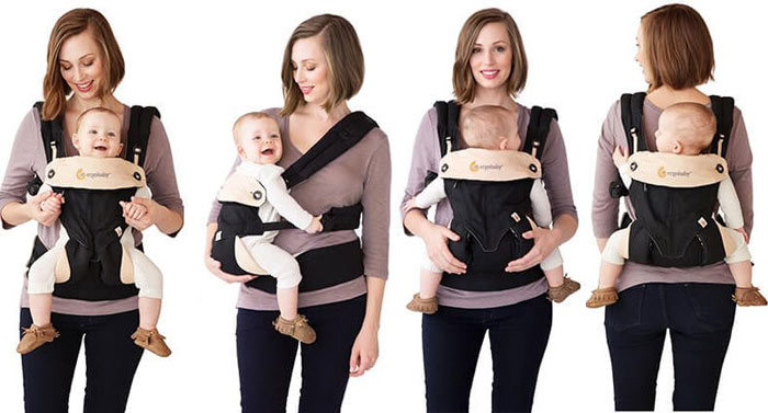 نحوه استفاده از آغوشی نوزاد