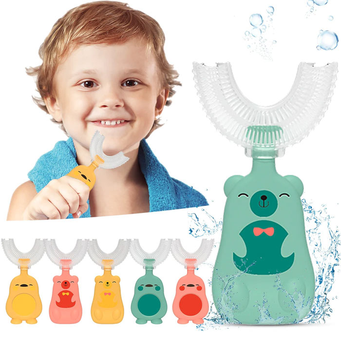 مسواک چرخشی سیلیکونی