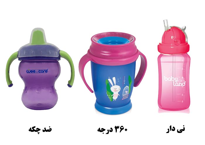 انواع لیوان آبمویه خوری کودک