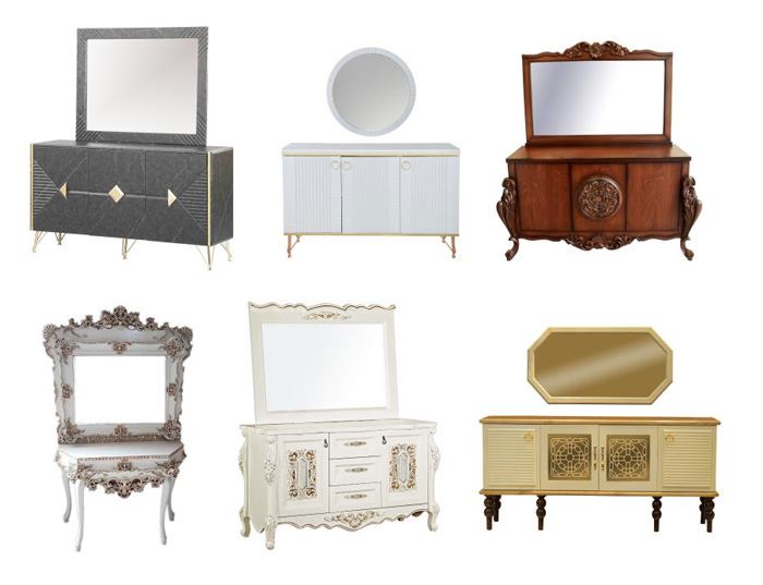 بهترین مدلهای آینه و کنسول