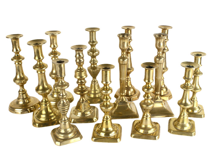 عکس شمعدان برنجی