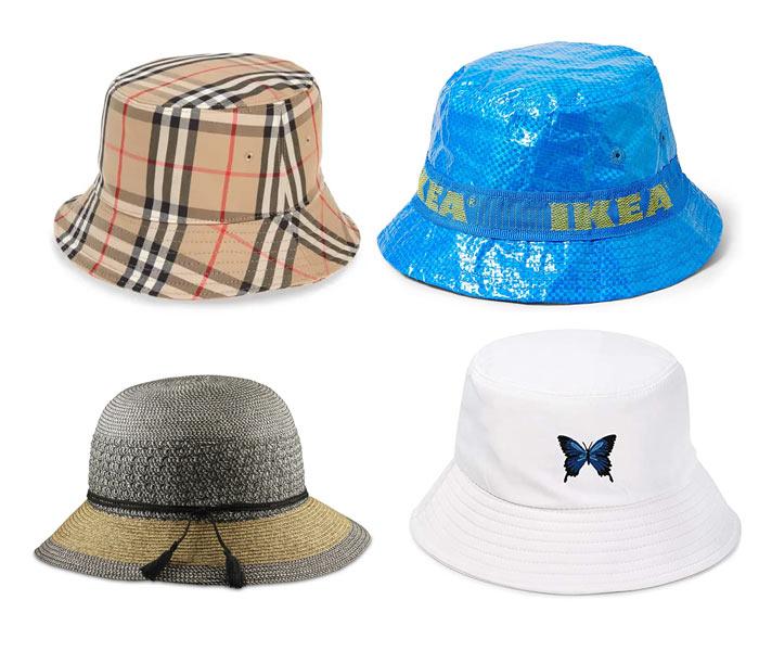 بهترین مدلهای کلاه باکت