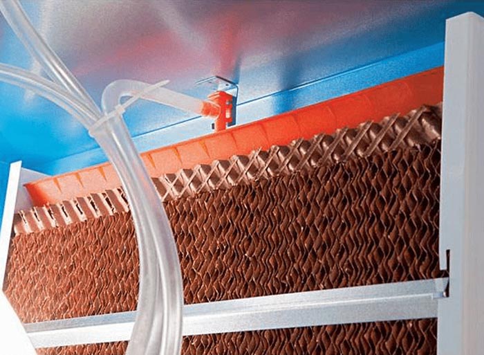 سیستم آب رسانی کولر سلولزی