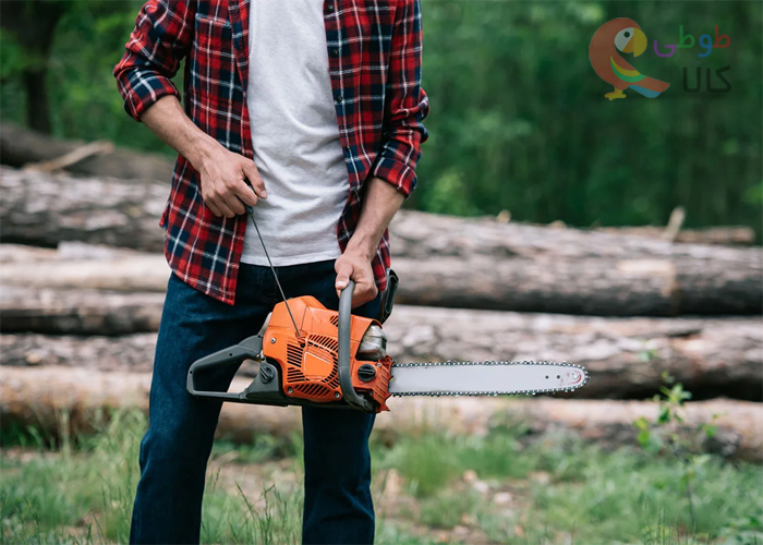 عکس اره زنجیری و نحوه استفاده از آن