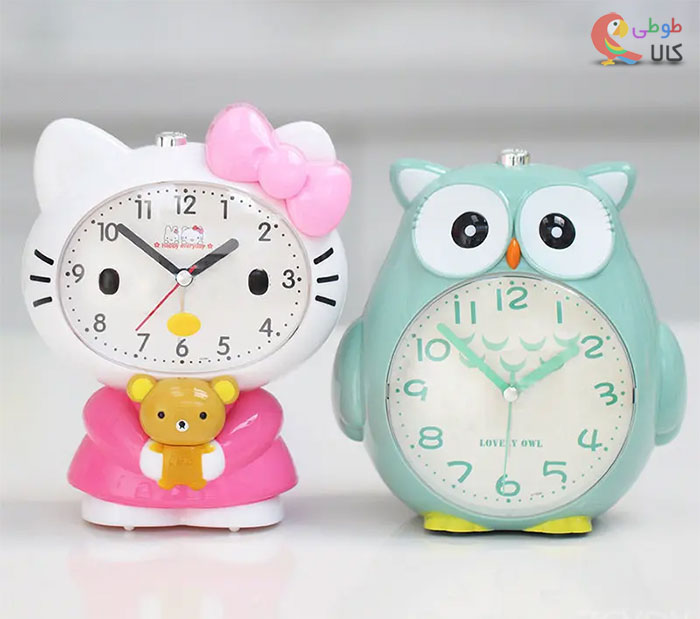 عکس ساعت رومیزی دخترانه فانتزی