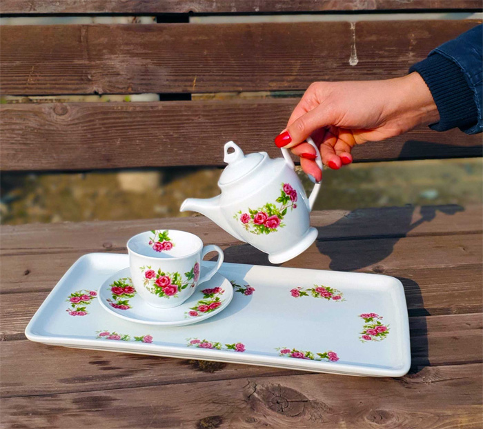 قوری زعفران چینی