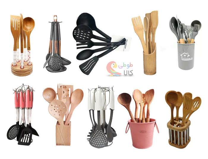 خرید بهترین مدلهای سرویس کفگیر قابلمه