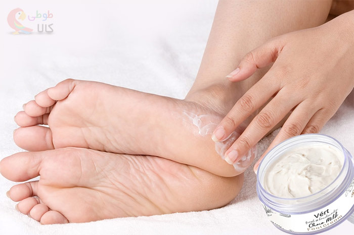 نحوه استفاده از کرم ترک پا