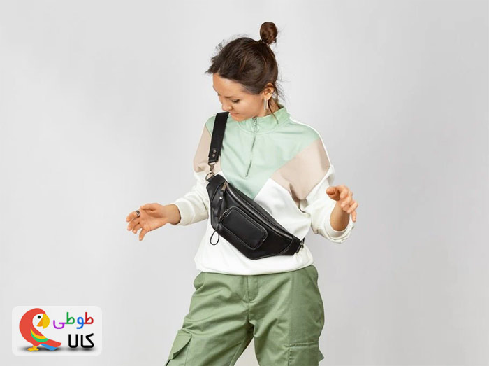 کراس بادی چرم برای استایل اسپرت