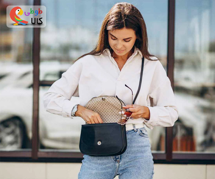 استفاده راحت از کیف کراس بادی