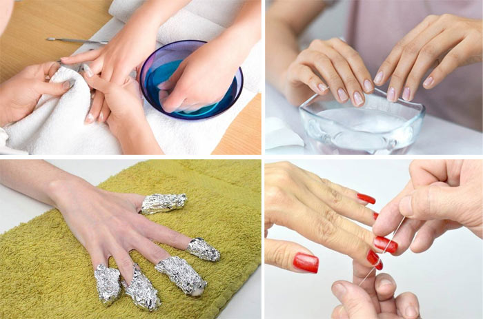 روشهای کندن ناخن مصنوعی