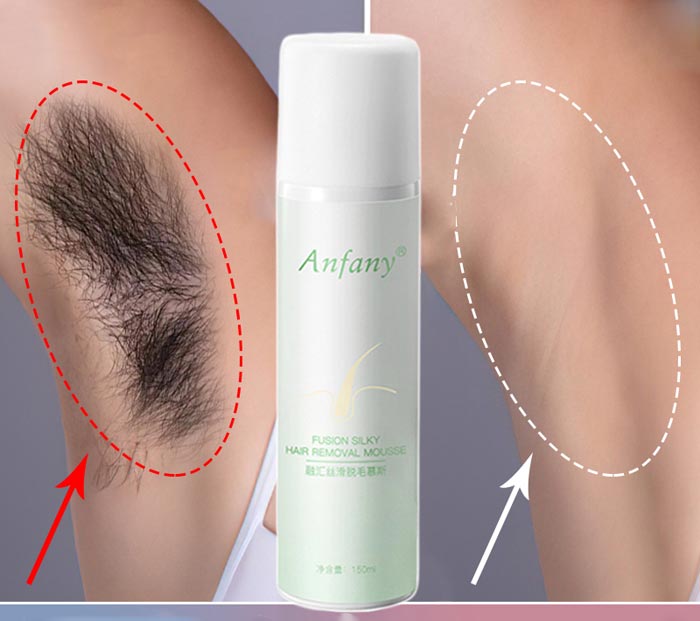 اسپری موبر موهای زائد زیربغل