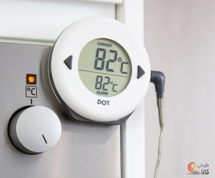 عکس دماسنج دیجیتالی فر