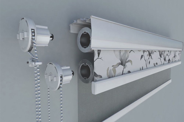 پرده دو مکانیزه