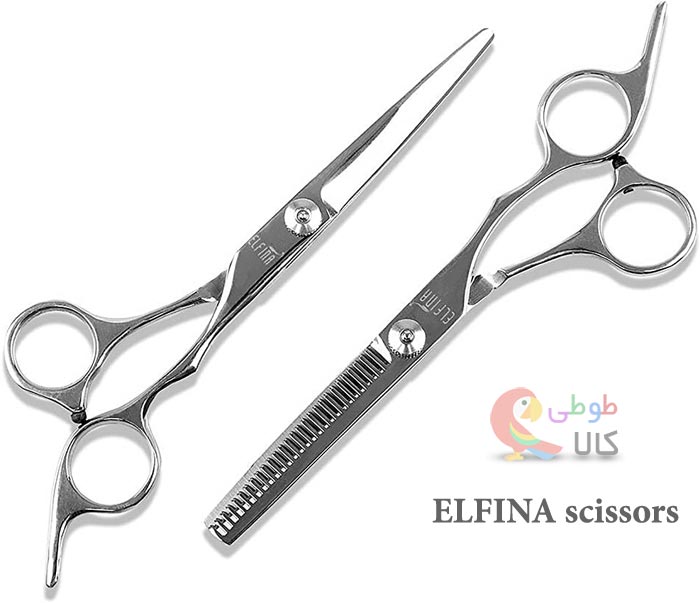 قیچی آرایشگری مدل elfina