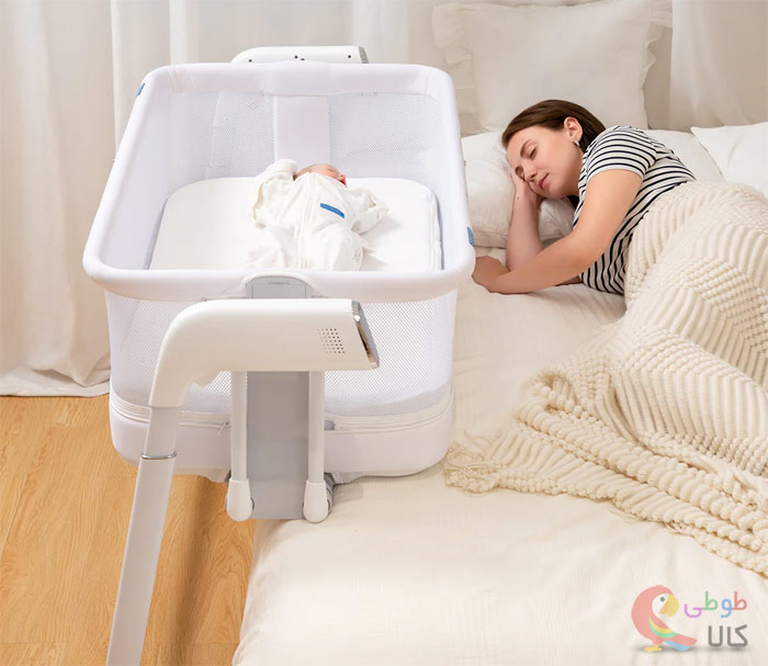 آرامش بیشتر والدین با گهواره نوزاد برقی