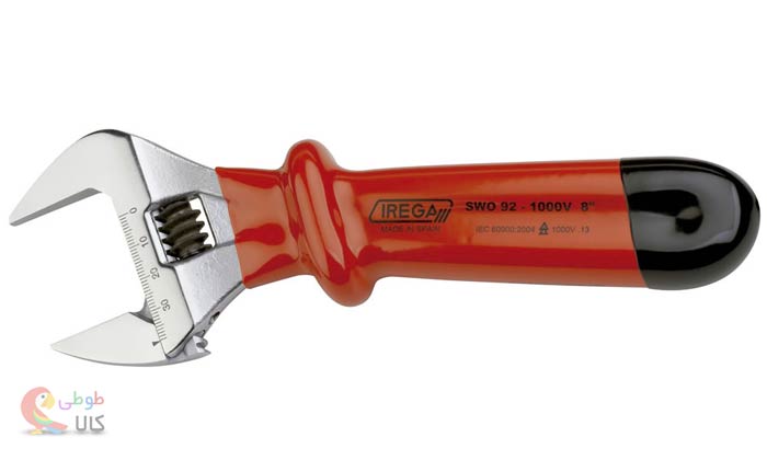 آچار فرانسه عایق برق