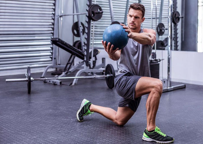 تمرین با توپ مدیسن بال