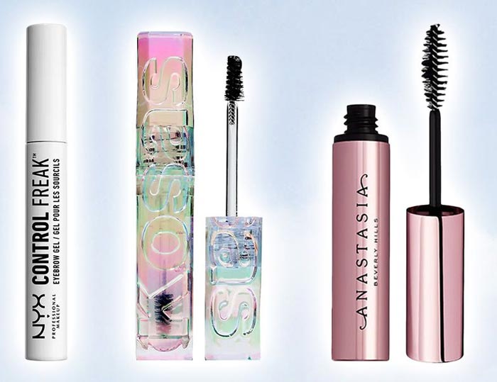 عکس انواع ژل ابرو