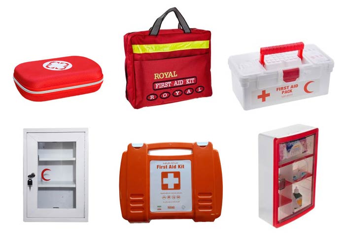 خرید انواع جعبه کمک های اولیه