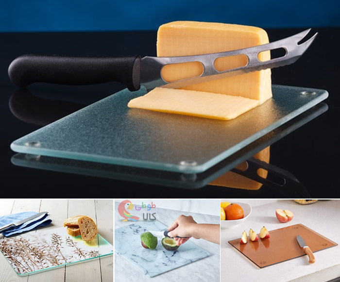 تخته گوشت شیشه ای