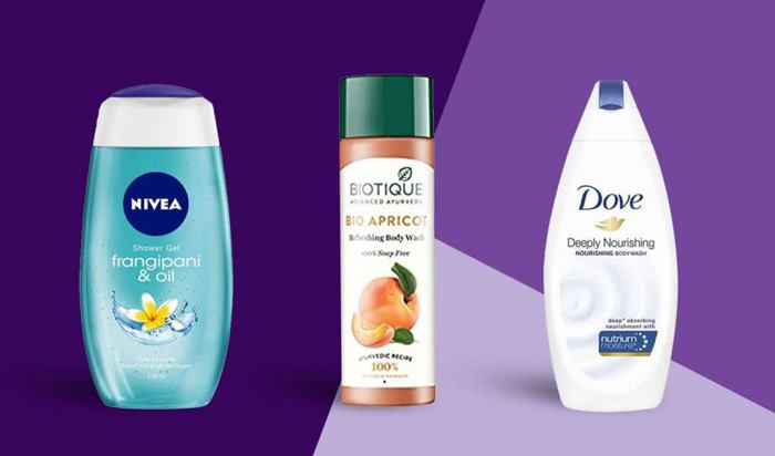 انواع مختلف شامپو بدن