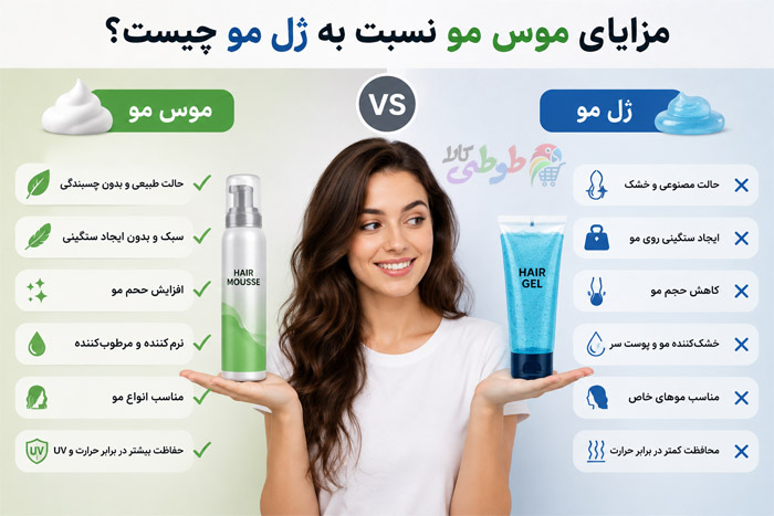مزایای موس مو به ژل مو