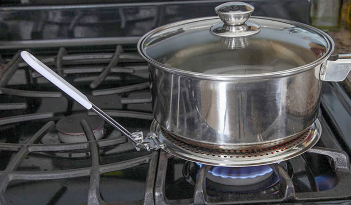 طرز استفاده از شعله پخش کن