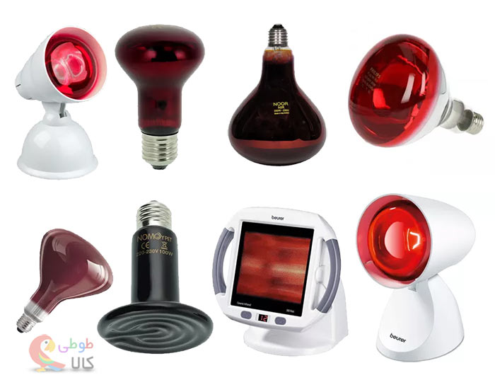 خرید لامپ مادون قرمز