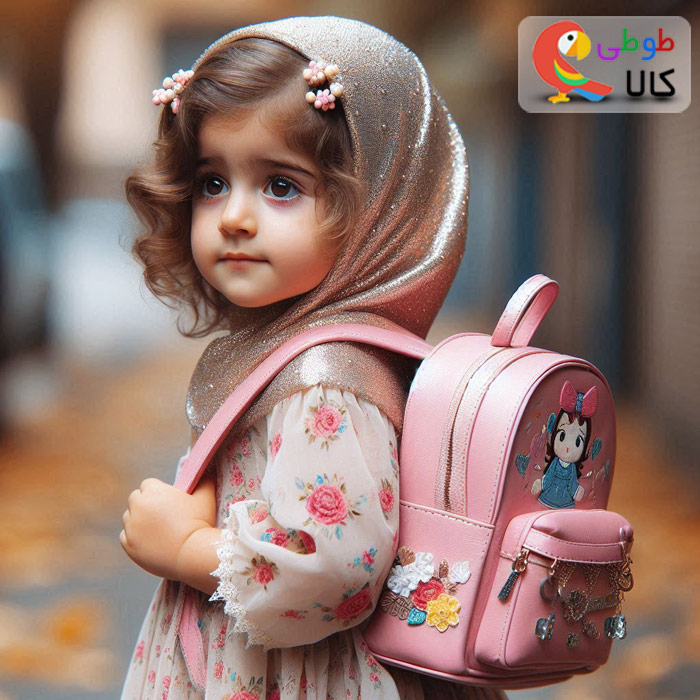 راهنمای خرید کوله پشتی مهد کودک دخترانه
