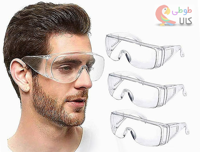 عکس عینک آزمایشگاهی ایمنی