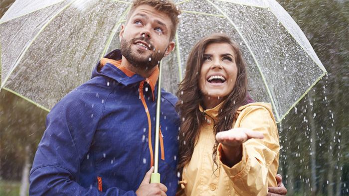 چتر دو نفره شیشه ای