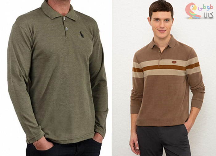 پولوشرت مردانه آستین بلند