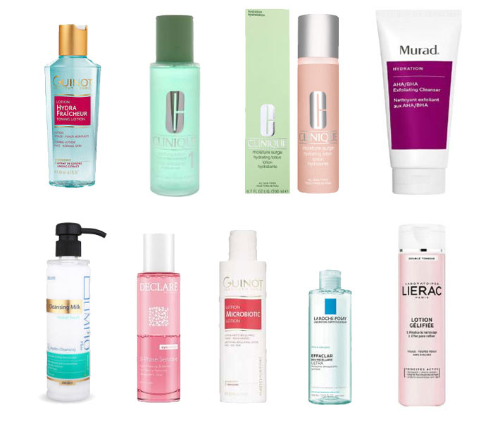 انواع لوسیون پاک کننده صورت