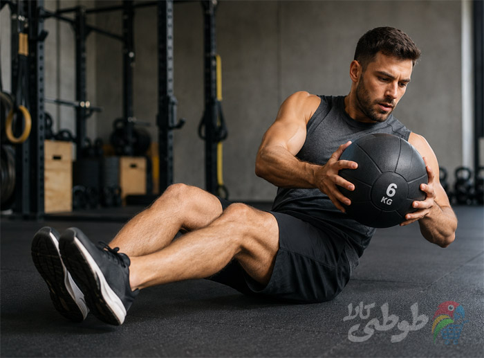 تمرینات با مدیسن بال