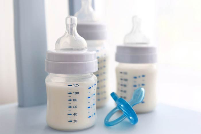 میزان گنجایش شیشه شیر