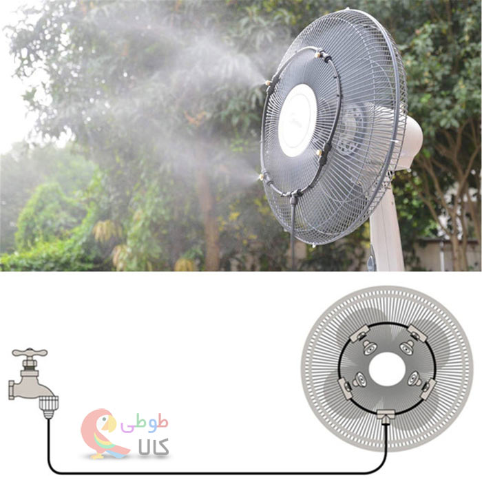 پنکه مه ساز چگونه کار میکند