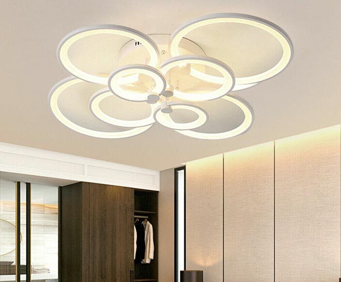 عکس لوستر مدرن اس ام دی