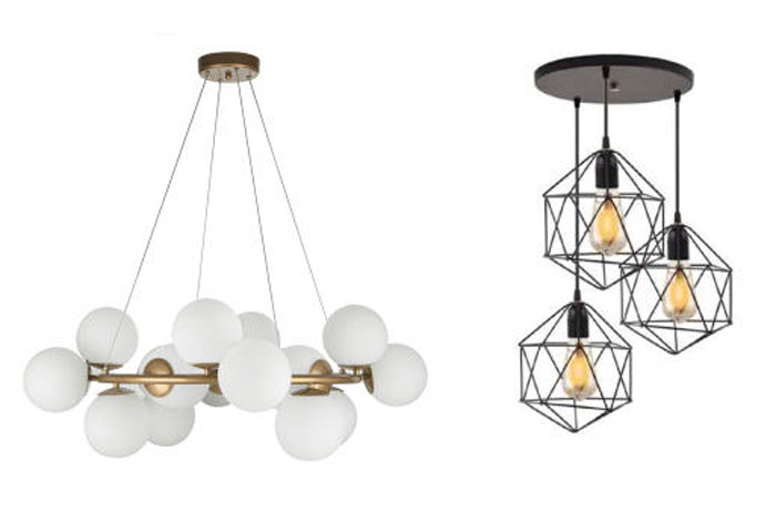 چراغ سقفی چند شاخه