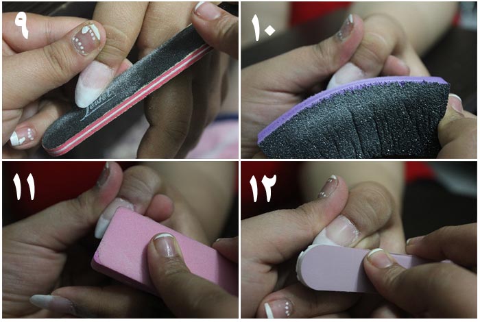 آموزش تصویری کاشت ناخن با فرمر