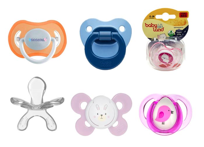 انواع مختلف بهترین مدل های پستانک ارتودنسی