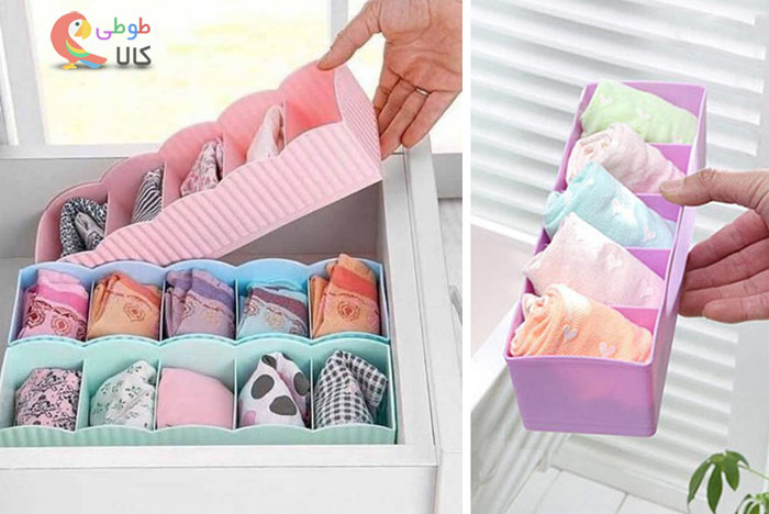 نظم دهنده پلاستیکی کشو