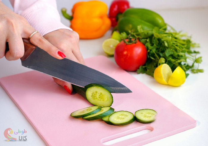 عکس تخته گوشت پلاستیکی