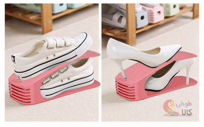 عکس نظم دهنده کفش پلاستیکی