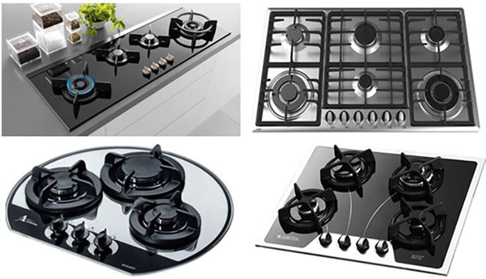اشکال مختلف اجاق گاز صفحه ای