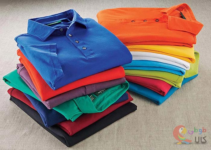 پولوشرت در رنگ های مختلف