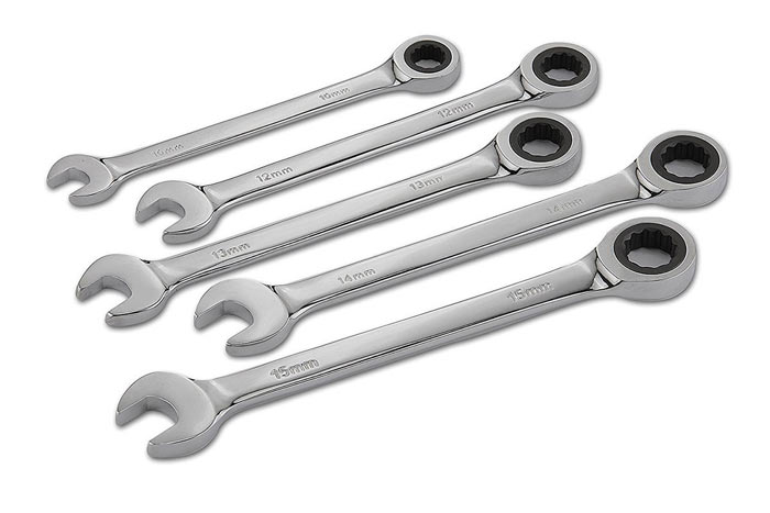 آچار جغجغه ای یک سر تخت