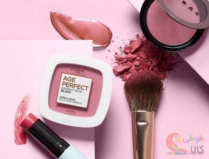 قلم موی مناسب رژ گونه